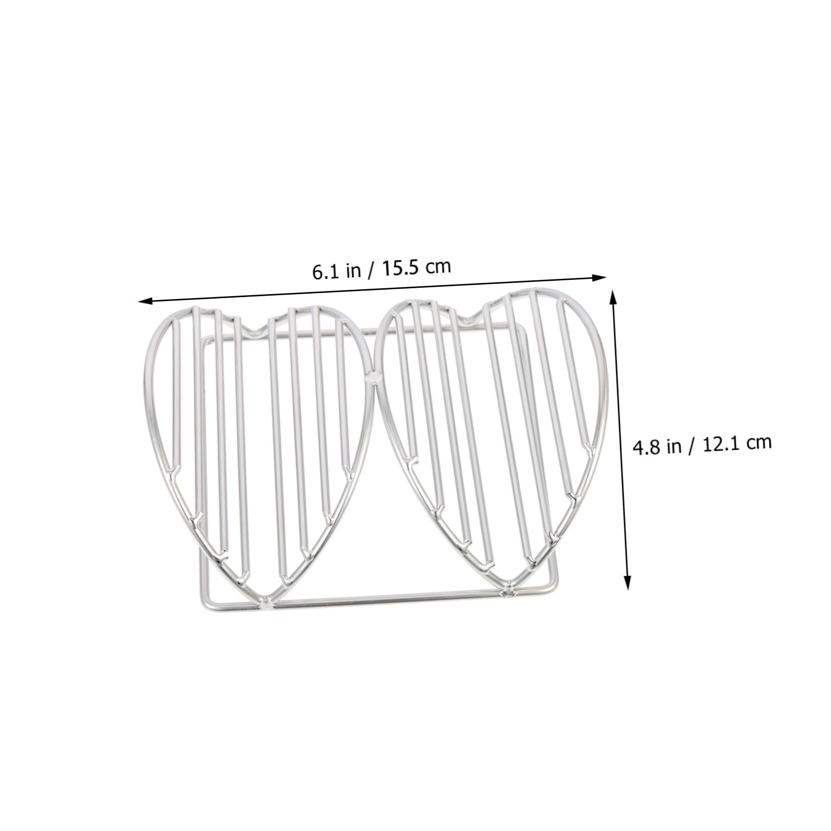 OFFSCH Stainless Steel Taco Holder Rack Versatile Food Stand for Tacos Burritos Pancakes Kitchen Tool for Restaurants Home Use Easy to Clean