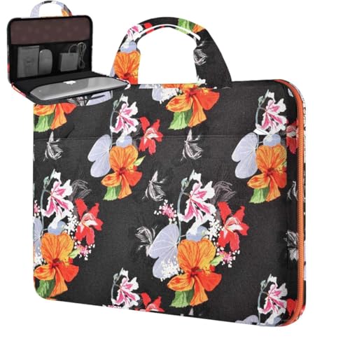 Housse 13-13,5 Pouces Compatible avec MacBook Pro 14 Pouces 2021 M1 Pro/M1 Max A2442 et Tous Les modèles de MacBook Air/Pro 13,3 Pouces, XPS 13, PC 13"-14" Les Plus Populaires,B02L01