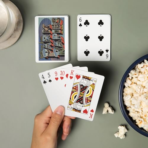 Baraja de 52 cartas tamaño póker miniatura 2