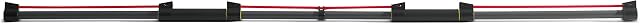SKLZ Mobility Resistance Training Bar, Strength Training Equipment, Improve Shoulder Strength, Flexibility And Range Of Motion, Black, 121cm