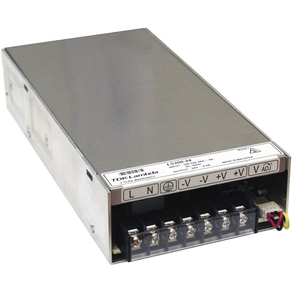TDK Zasilacz do cięcia podtynkowego 12 V/DC 16.7 A 200 W Lambda LS200-12