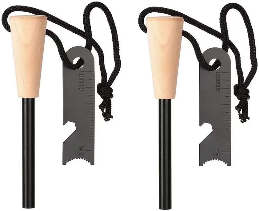Fire Starter (2Pack) for Emergency Survival Kits, Camping, Hiking, All