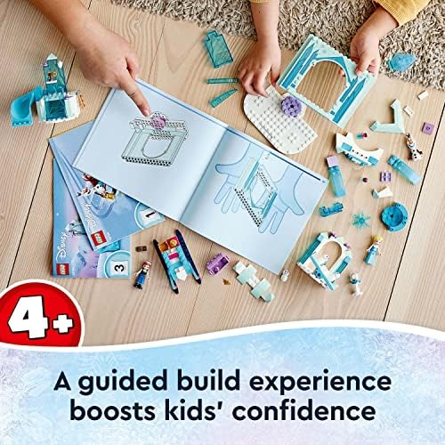 LEGO 43194 Disney Anna and Elsas Frozen Wonderland Castle Toy with Princess Mini-Doll Figures, Gifts for 4 Plus Years Old Girls and Boys