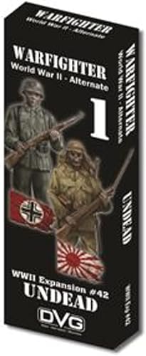 Warfighter WWII Expansion # 42 - Baraja de cartas de muertos vivientes para el juego de mesa DVG Warfighter WWII
