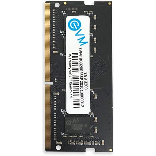 EVM 8GB DDR4 Laptop RAM 3200MHz