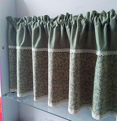 Cortinas de café cortas y decorativas con ajuste personalizado a medida 5