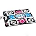 XJL Tappeto da ballo Dance Mat cojín de la Danza Danza del Paso de la Estera del cojín de ratón del bailarín de Manta Revolution Equipo Antideslizante pie Imprimen Mat for PC con USB Game Play