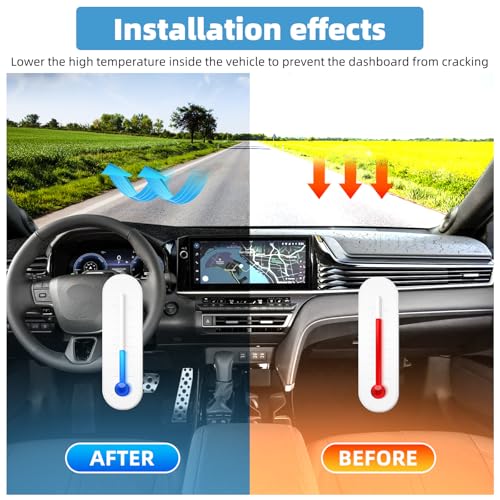 Image of Dash Cover Mat for Toyota Camry 2025 2026 Accessories Non-Slip Dashboard Cover Mat Sunshade UV Rays Protector Interior Accessories