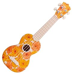 Classic Cantabile BeachBuddy Beachflower Ukulélé Soprane ABS - Les Beatles, Paul McCartney, John Lennon, RIngo Starr, George Harrison Classic Cantabile BeachBuddy Beachflower Ukulélé Soprane ABS – Image 2
