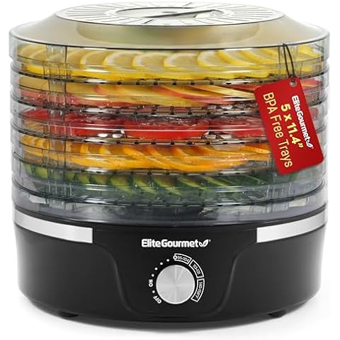 Elite Gourmet 5-Tier Food Dehydrator Cover
