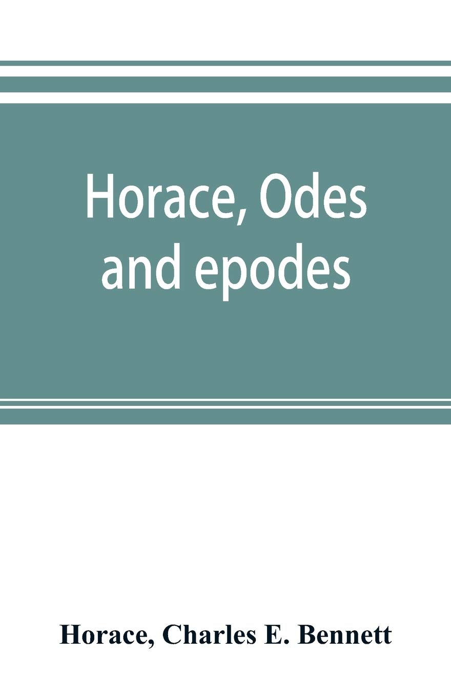 Horace, Odes and epodes