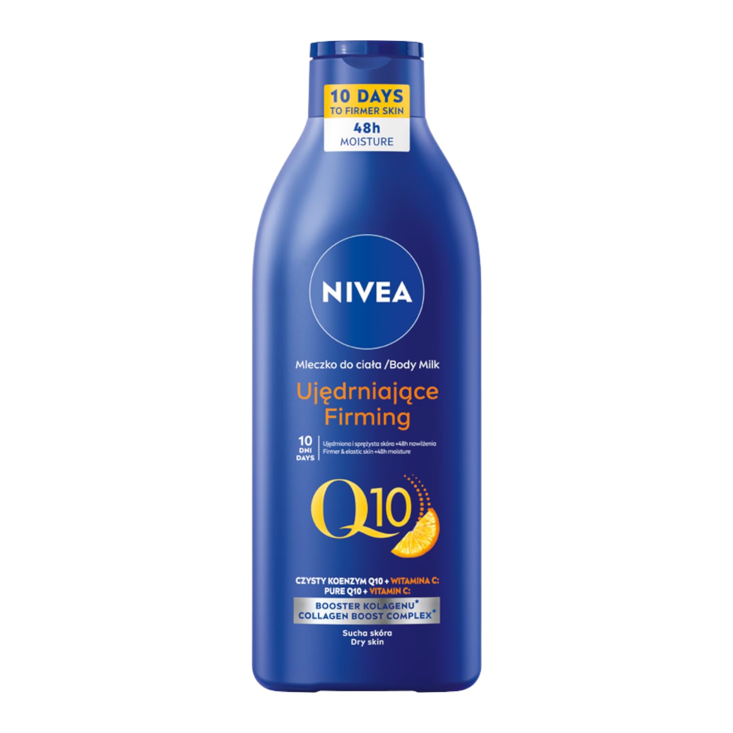 NIVEA Q10 Plus Loción corporal reafirmante con vitamina C, 400 ml