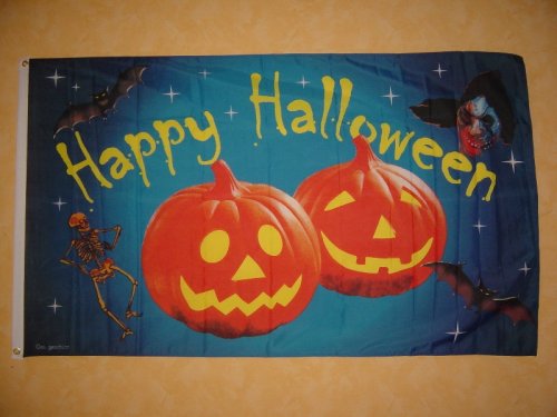 Fahnen Flaggen HAPPY HALLOWEEN 150 x 90 cm Fahne Flagge Cover