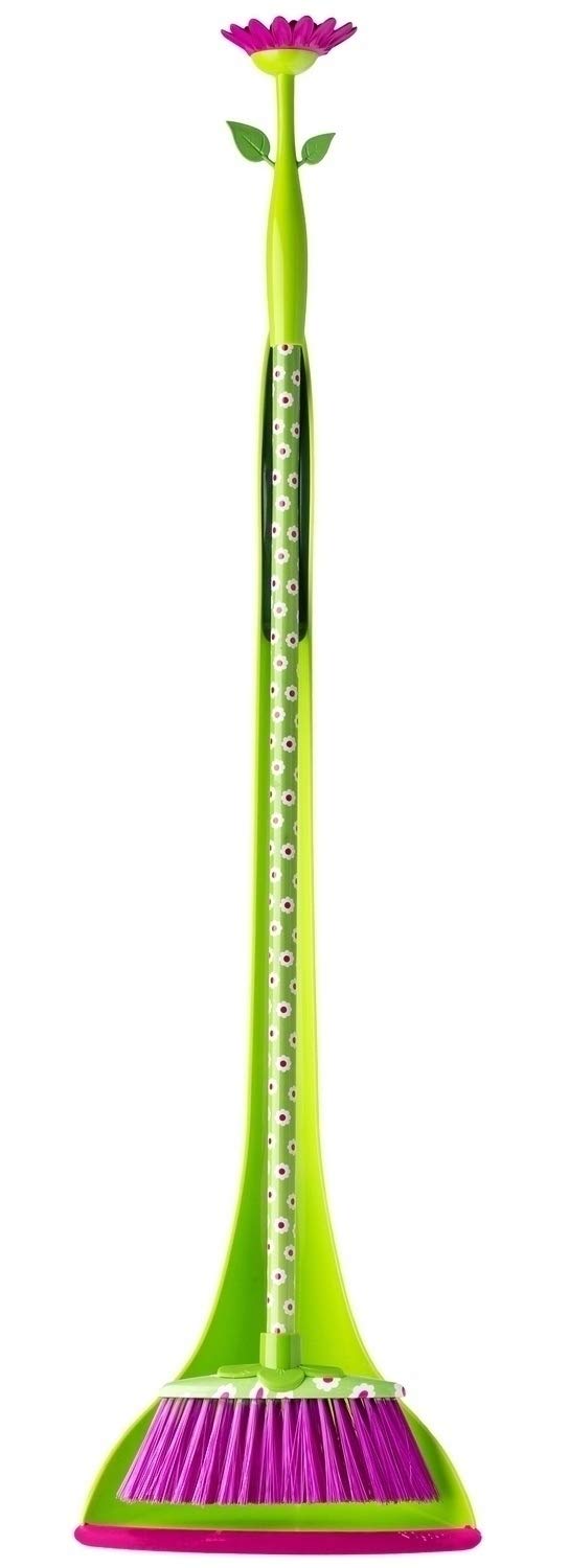 Paletta E Scovolino In Bambù - Set Per Pulizie Domestiche, Bianco E Naturale - Foto 11