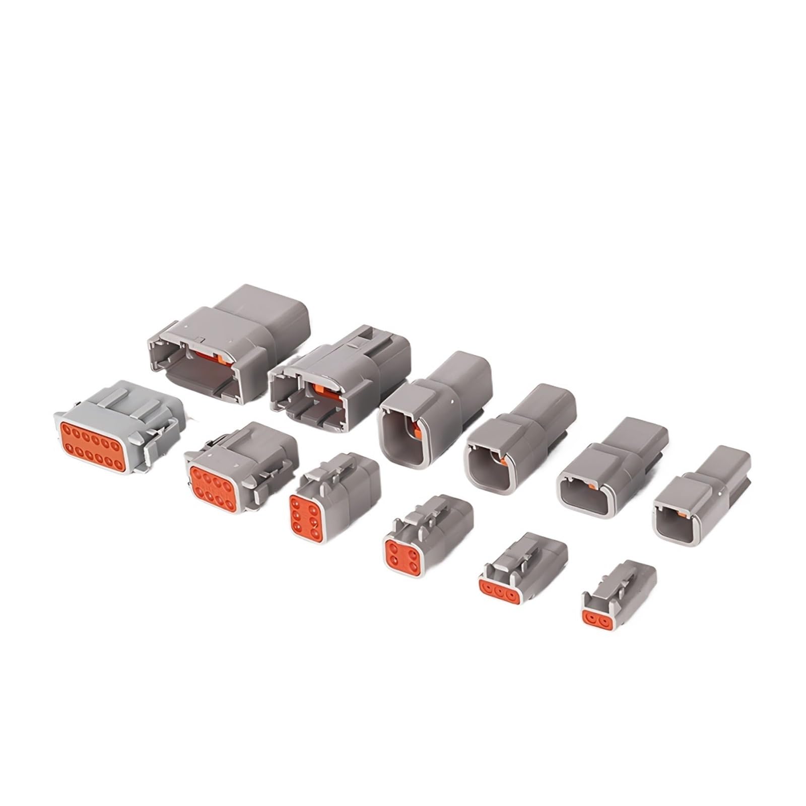Connecteur électrique étanche 2 broches DTM04-2P DTM06-2S 16-22AWG
