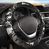Housse de volant de voiture pour tous les modèles Normandie Landings - Protection élastique antidérapante - Décoration pour femme et homme