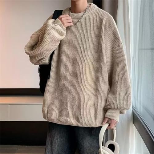 Men Wool Sweaters Winter Slim Fit Streetwear Mens Solid Clothing Casual Knitted Sweater Pullovers4
