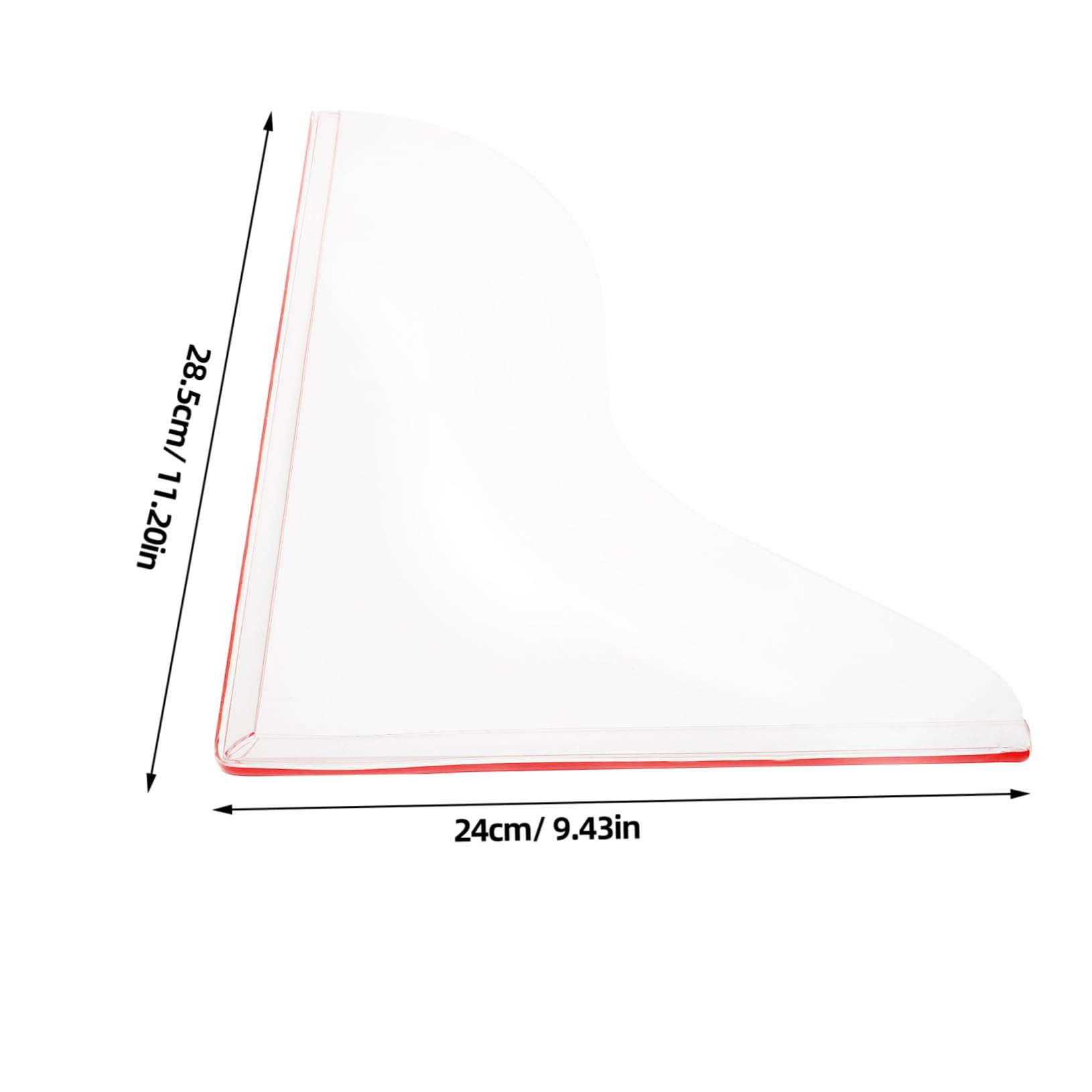 TIDTALEO 1pair Bathtub Splash Guards Large Water Barrier with Decorative Patterns -Adhesive Installation for Splash Prevention Bathroom