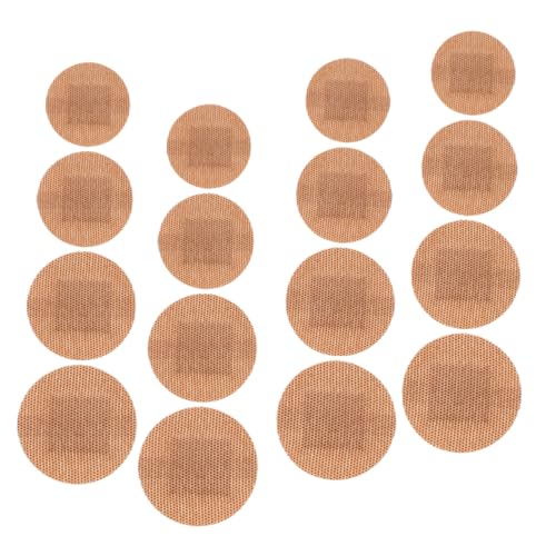 DECOMELODY 100 Piezas Parches Redondos Protectoras Transpirables Adhesivos Flexibles para Dedos y Articulaciones Cuidado Seguro para Heridas y