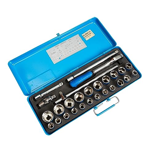 Taparia S14HXL 1/2Inch Square Drive Socket Set Hand Tools for