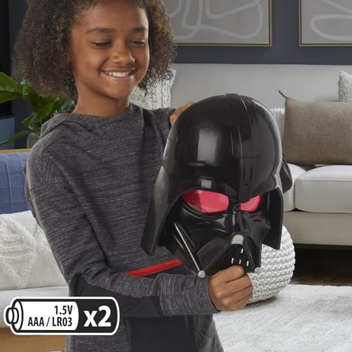 Star Wars F9498 Darth Vader Electronic Mask With Phrases & Sound Effects, Halloween Costumes & Accessories thumb #3