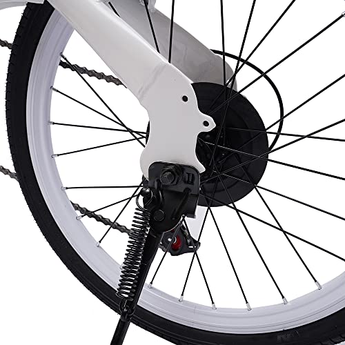 ROMYIX Vouwfiets,20 Inch 7 Speed fietsen voor volwassenen,Lichtgewicht legering opvouwbare stadsfiets fiets - Afbeelding 7