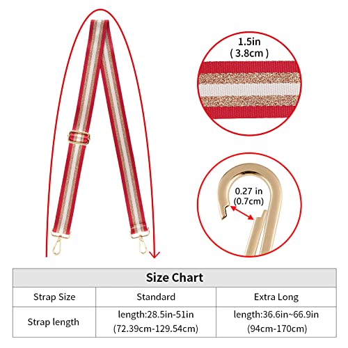 Image of ZOOEASS Wide Shoulder Strap Adjustable Replacement Belt Crossbody Canvas Bag Handbag