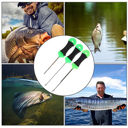 Agulha de isca de pesca, Agulha de pesca de aço inoxidável, para carpa faça-você-mesmo