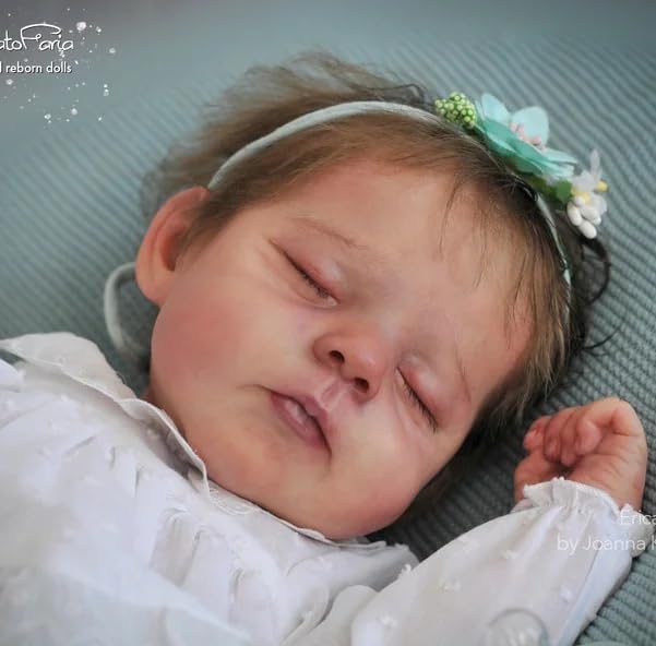 New 21inch Reborn Doll Kit Eric/Erica with COA Limited Edition Fresh Color Unfinished Unpainted Doll Parts with Cloth Body