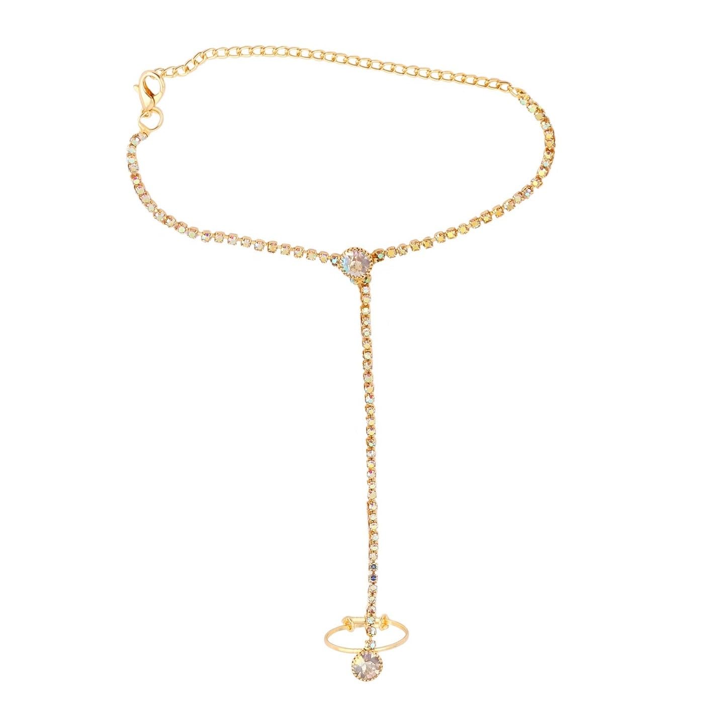 See full amazon price history chart for VAMA FASHIONS Gold Plated Adjustable One line Rhinestone Hand Chain With finger Ring Bracelet Hath Phool For Women & Girls - 1Pcs VAMA FASHIONS Gold Plated Adjustable One line Rhinestone Hand Chain With finger Ring Bracelet Hath Phool For Women & Girls - 1Pcs (B0D8FDXVBM) Amazon Price History, Amazon Price Tracker
