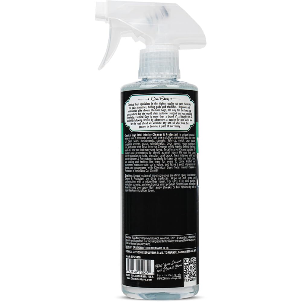 Chemical Guys Total Interior Cleaner & Protectant - New Car Scent