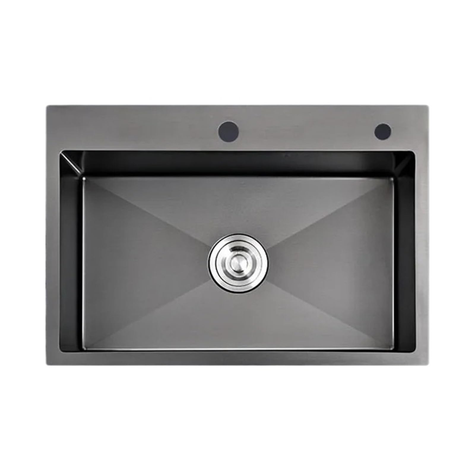 Pqlxjjyur B Kitchen Sink Above Counter Or Udermount Vegetable Washing Asin Lack Stainless Steel Seamless Welding Pia Easy To Clean Maintain