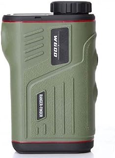 WSMLA Laser Range Finder With Magnification Features Angle Intelligence for Bow Hunting 600 Yards Golf Hunting Rangefinder - 6X22 Outdoor Laser Range Finder Electronic Ruler High