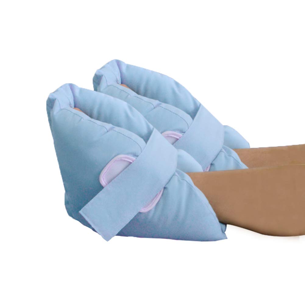 Heel Pillow,Ulcer Prevention, Relieves Pressure on Feet/Heels (1pairs)