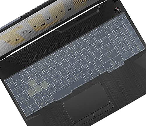 VNJ ACCESSORIES Keyboard Cover Protector Skin Compatible with ASUS TUF Gaming A15 TUF506IV TUF506IU, Gaming A17 TUF706IU Gaming Laptop - TPU (B0C9TGVXKM) Amazon Price History, Amazon Price Tracker