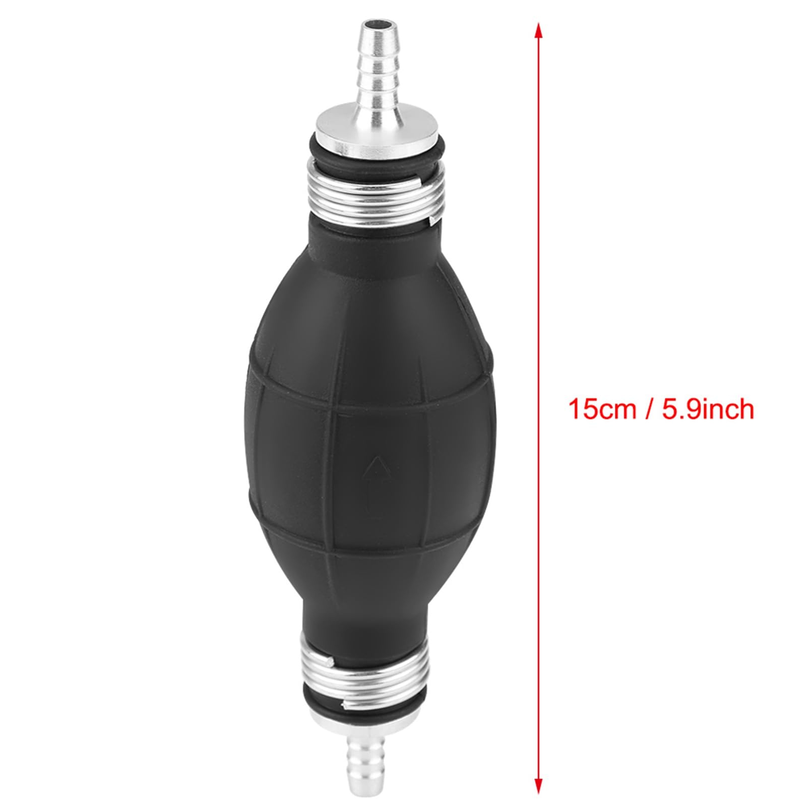 Ampoule D'amorçage pour, Pompe à Carburant en Caoutchouc, Amorce Manuelle, 6 Mm, 8 Mm, 10 Mm, 12 Mm, 4 Modèles au Choix, Ampoule D'amorçage pour Carburant Marin, Ligne de (8
