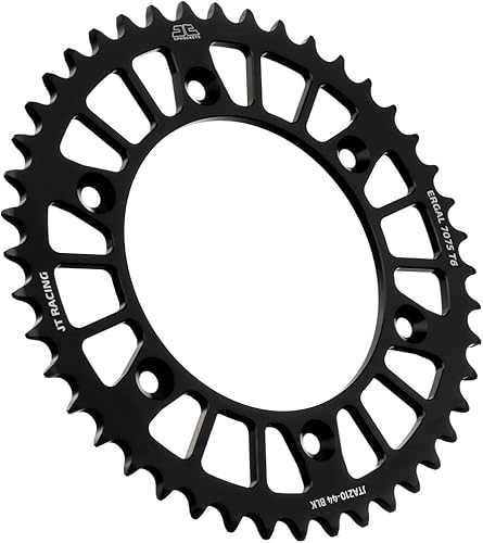 Miniatura 20 de JT Sprockets JTA210.51BLK Racelite Negra Anodizada de Aluminio 7075 T6 Piñón Trasero, Individual