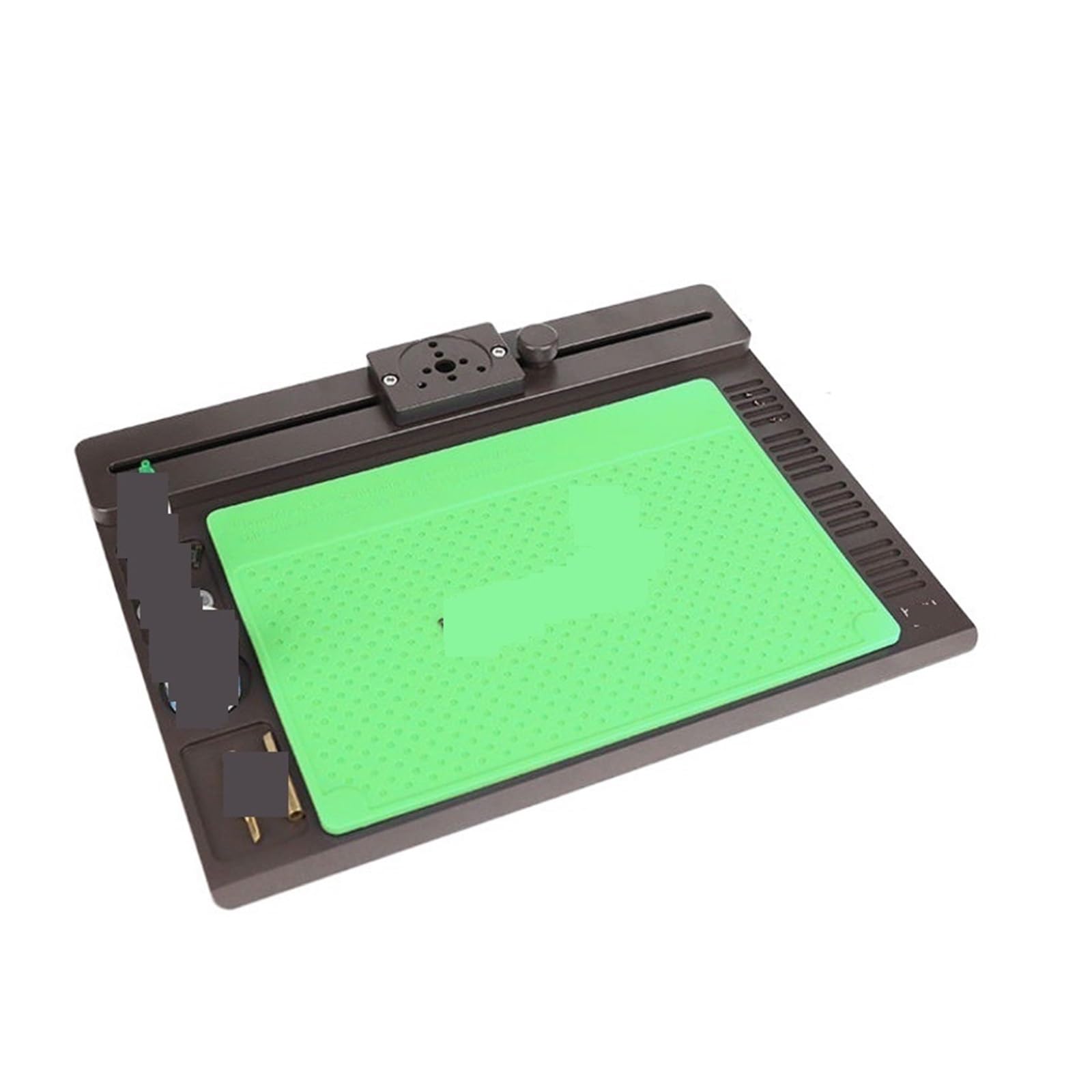 esteras de trabajo para soldadura Almohadilla de mantenimiento móvil 2 en 1 de silicona y aleación de aluminio BA-697, resistente a altas temperaturas, for trabajos de reparación. Exportación.