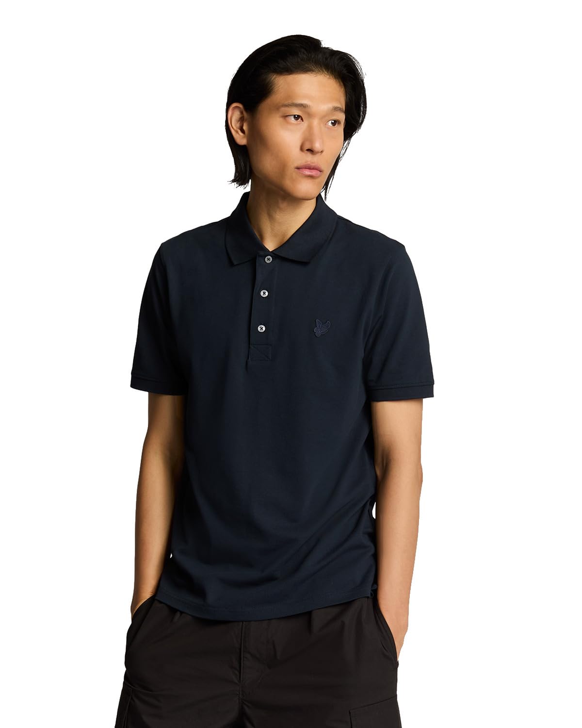 Lyle & Scott Uomo Polo Superfine, Dark Brown, L-image