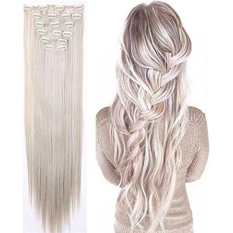 Extensiones de Cabello Natural Clip in Extensions S-noilite Cover