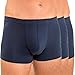 Produktbild HERMKO 3901 3er Pack Herren Boxershorts Pant aus 100% Bio-Baumwolle, Größe:D 6 = EU L, Farbe:marine