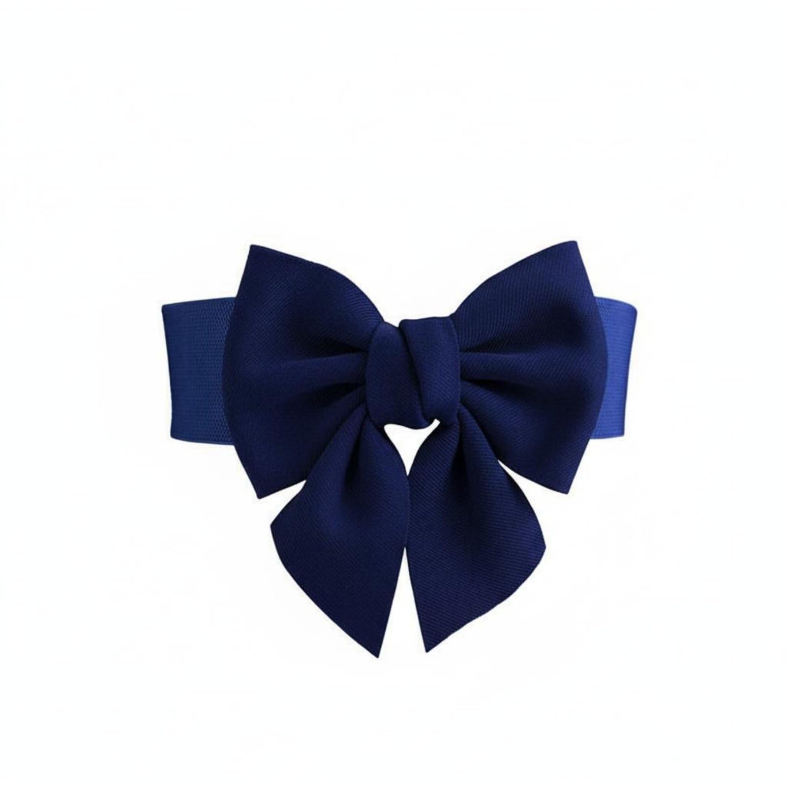 HEAVENGLOW Wide Ribbon Belt Elegant Design Big Bowknot Waistband Bowknot Waist Belt Easy to Wear Versatile for Ladies, Formal Events, Blue|Clothing Shoes & Accessories | Womens Accessories | Belts-picture-20