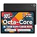 Freeski Tablet 10.4 inch, Android 14 Tablet, 16GB RAM+128GB ROM (Expand to 1TB), Octa-Core, Widevine L1, 1280 * 800 HD Touchscreen, Face ID, Bluetooth 5.3, WiFi 6, Fast Charging (Black)