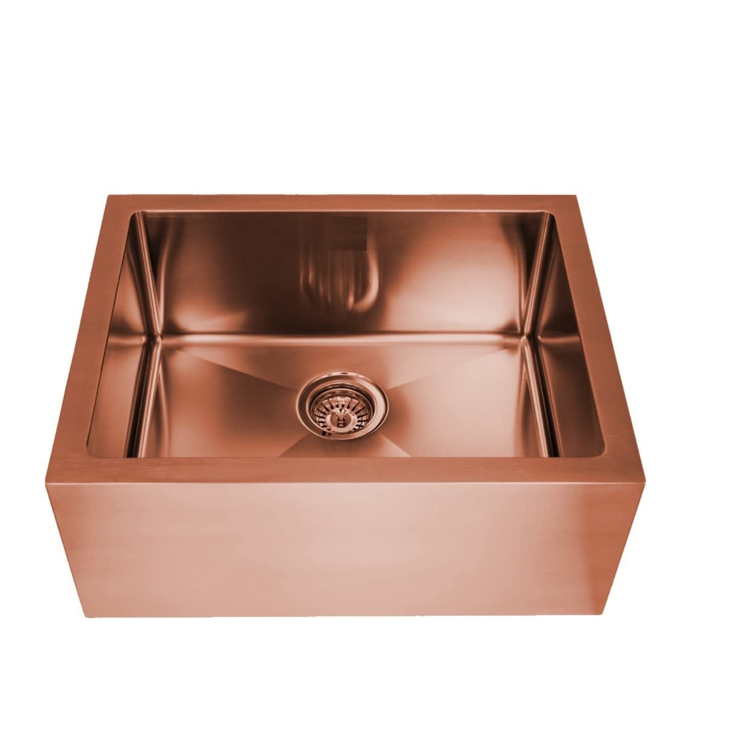 ZAP Millennium Series Golden Brown Matte Finish SS-304 Grade Single Bowl Kitchen Sink Thickness 2.5 mm