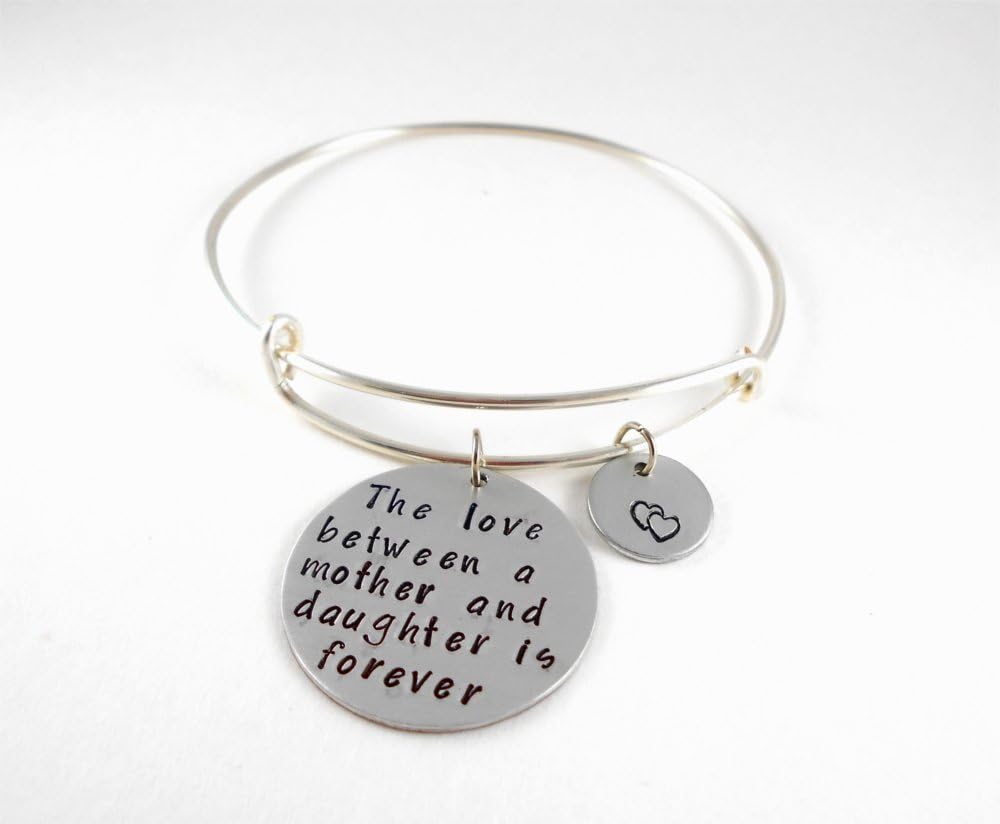 The Love Between a Mother and Daughter is Forever Bracelet