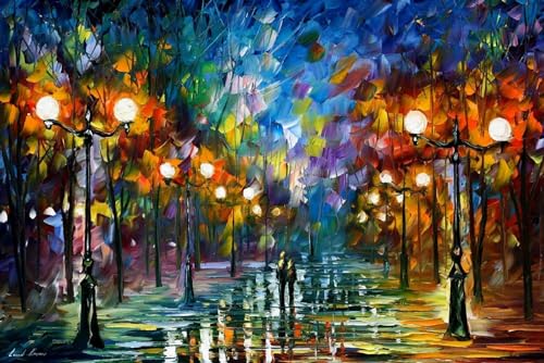 ART.COM Wall Art Print End Of Winter by Leonid Afremov, 18