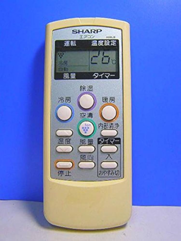 Amazon.co.jp: シャープ エアコンリモコン A595JB : ホーム＆キッチン