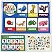 Baby PhD - Let's Learn Design Pack Disposable Placemats for Babies & Toddlers - 60 Count