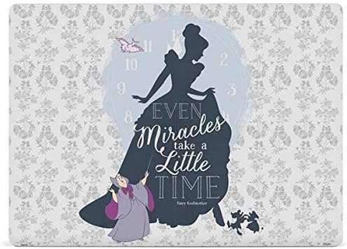 Skinit Decal Laptop Skin Compatible with Surface Laptop 3 13.5in - Officially Licensed Disney Cinderella Miracles Take Time Silhouette Design