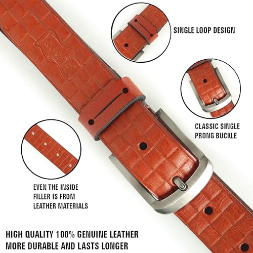 Image of ALAWO Leather Belts for men